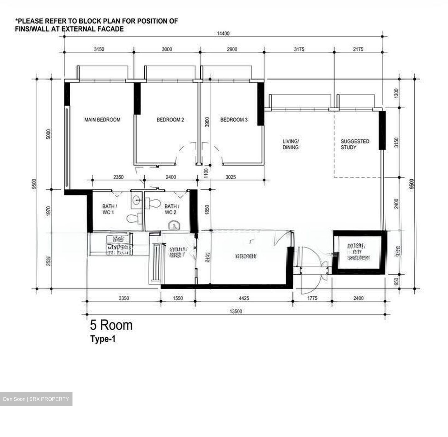 Blk 107B Alkaff Oasis (Toa Payoh), HDB 5 Rooms #627795201